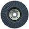 Weiler 4-1/2" Tiger X Flap Disc, Flat (TY27), Phenolic Backing, 40Z, 5/8-11" 51226 - alternate 2
